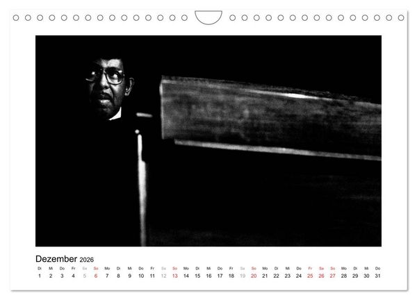 Produktbild: Jazztime (Wandkalender 2026 DIN A4 quer), CALVENDO Monatskalender