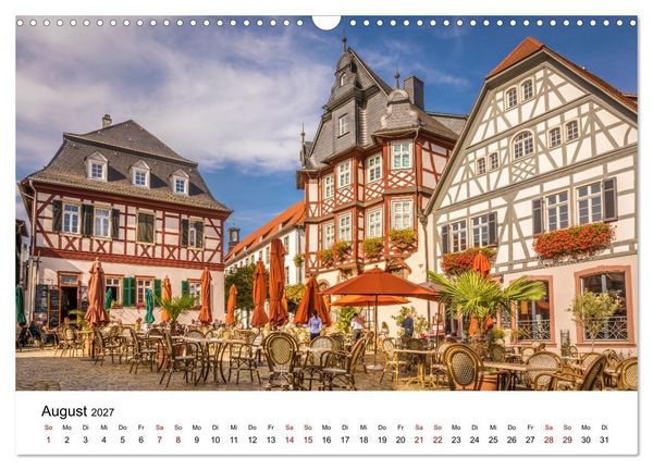 Produktbild: Hessen - Malerische Orte und Landschaften (Wandkalender 2027 DIN A3 quer), CALVENDO Monatskalender