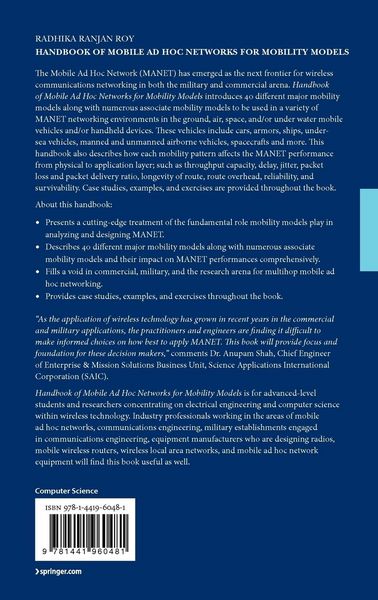 Produktbild: Handbook of Mobile Ad Hoc Networks for Mobility Models