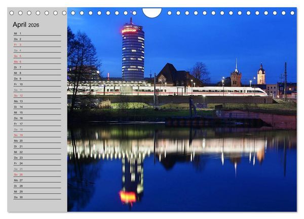 Produktbild: Jena in Th&uuml;ringen (Wandkalender 2026 DIN A4 quer), CALVENDO Monatskalender