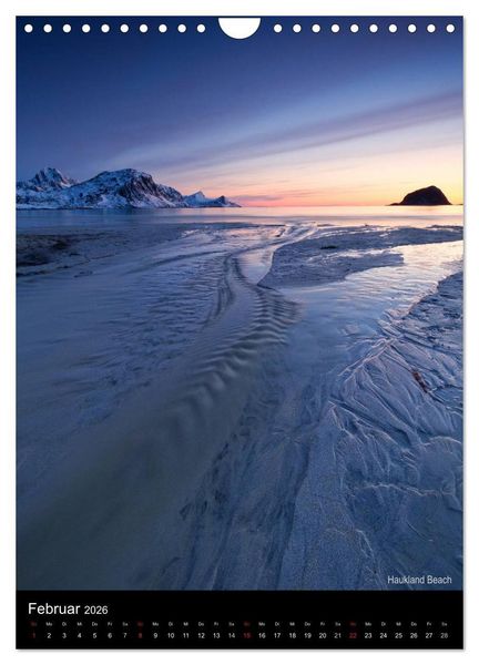Produktbild: Northern Norway (Wandkalender 2026 DIN A4 hoch), CALVENDO Monatskalender