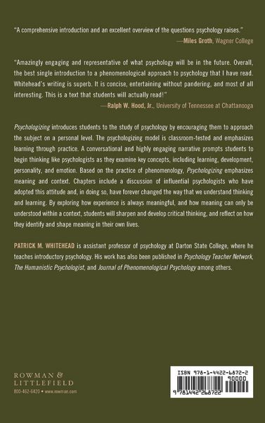 Produktbild: Psychologizing