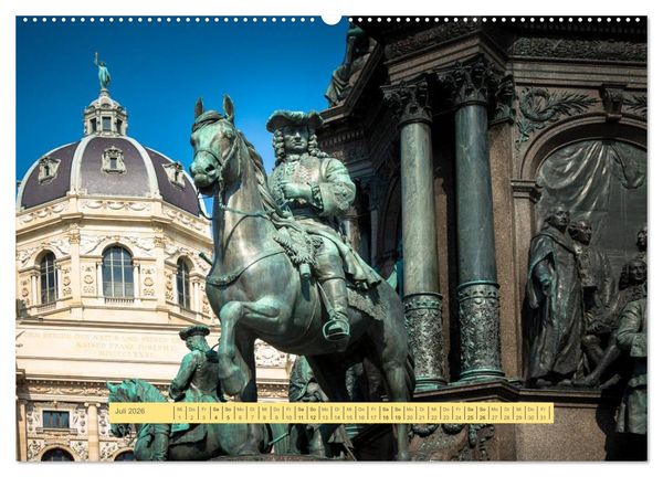 Produktbild: St&auml;dtereise Wien (hochwertiger Premium Wandkalender 2026 DIN A2 quer), Kunstdruck in Hochglanz