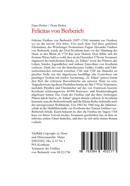 Produktbild: Felicitas von Berberich