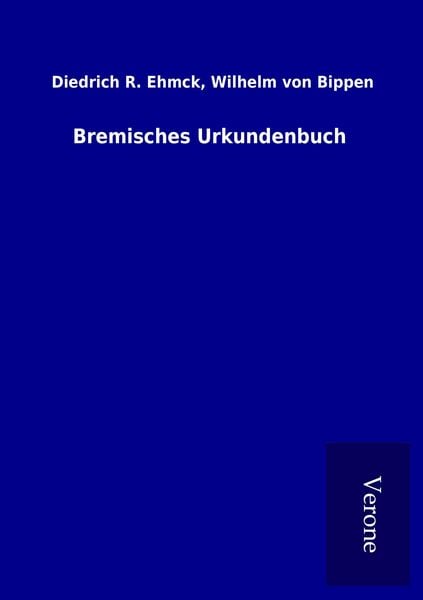 Produktbild: Bremisches Urkundenbuch