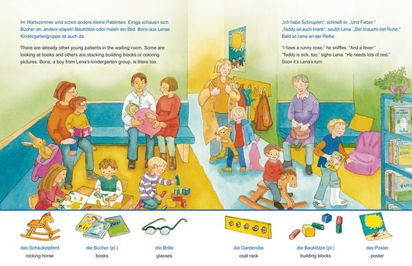 Produktbild: Beim Kinderarzt (Deutsch-Englisch)