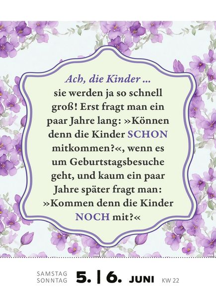 Produktbild: Abrei&szlig;kalender Renate Bergmann - Der Kalender 2027