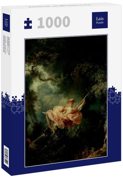 Produktbild: Lais Puzzle Jean-Honor&eacute; Fragonard - Die Schaukel 1000 Teile