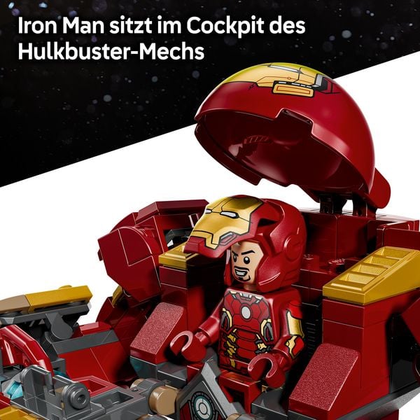 Produktbild: LEGO 76343 Marvel Duell der Giganten: Hulkbuster vs. Hulk, Geschenk