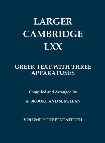 Produktbild: Larger Cambridge LXX - The Old Testament in Greek
