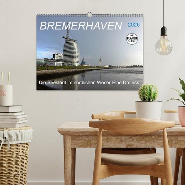 Produktbild: BREMERHAVEN - 2026 (Wandkalender 2026 DIN A3 quer), CALVENDO Monatskalender