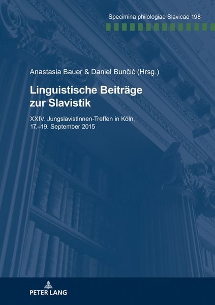 Produktbild: Linguistische Beitr&auml;ge zur Slavistik