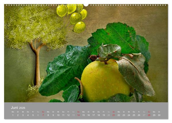 Produktbild: Obst (Wandkalender 2026 DIN A2 quer), CALVENDO Monatskalender