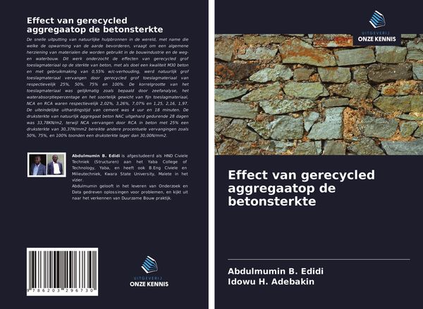Produktbild: Effect van gerecycled aggregaatop de betonsterkte