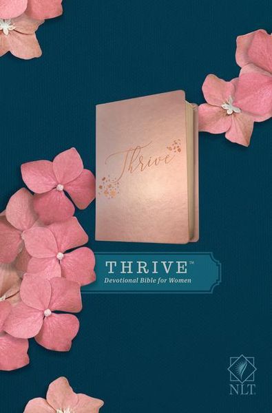 Produktbild: NLT Thrive Devotional Bible for Women (Leatherlike, Rose Metallic )