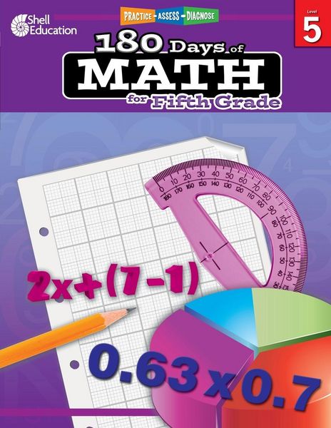 Produktbild: 180 Days of Math for Fifth Grade