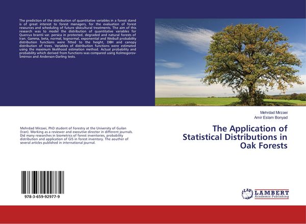 Produktbild: The Application of Statistical Distributions in Oak Forests