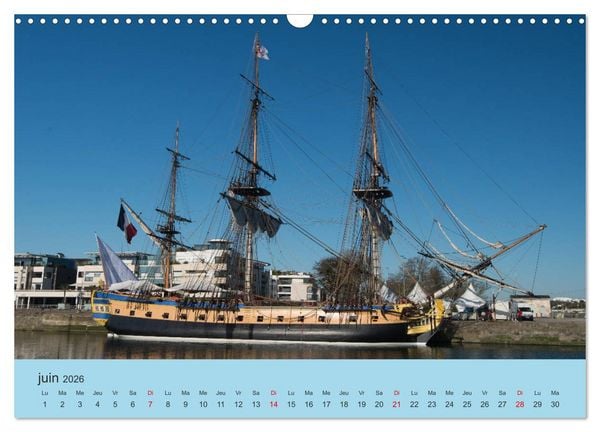 Produktbild: La Charente Maritime, des paysages entre terre et mer (Calendrier mural 2026 DIN A3 vertical), CALVENDO calendrier mensuel