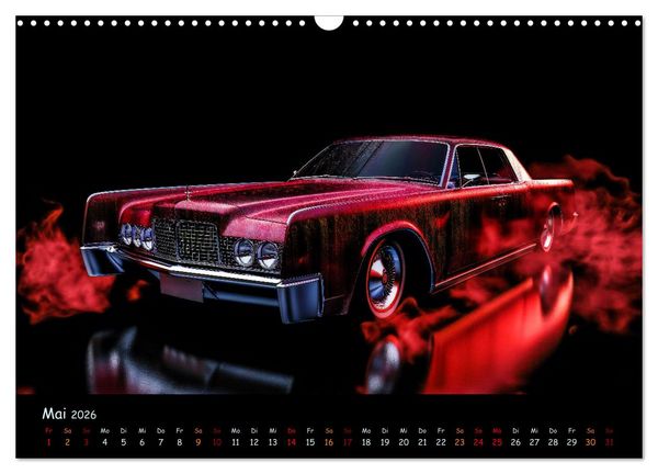 Produktbild: Surreale Oldtimer (Wandkalender 2026 DIN A3 quer), CALVENDO Monatskalender