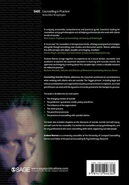 Produktbild: Counselling Suicidal Clients