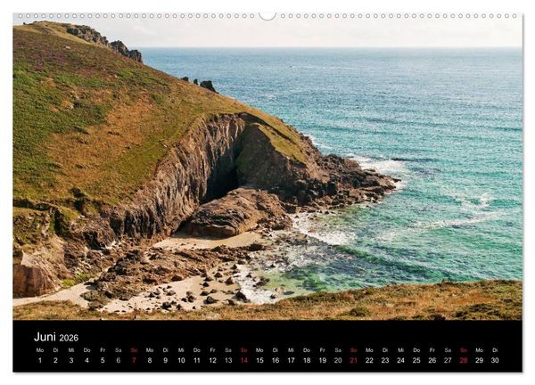 Produktbild: Magisches Cornwall (Wandkalender 2026 DIN A2 quer), CALVENDO Monatskalender