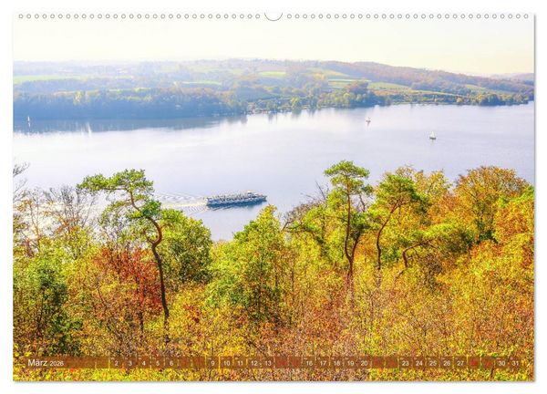 Produktbild: Nordrhein-Westfalen - Ein malerischer Spaziergang (hochwertiger Premium Wandkalender 2026 DIN A2 quer), Kunstdruck in Hochglanz