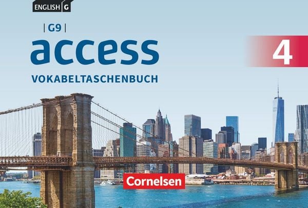 Produktbild: English G Access - G9 - Band 4: 8. Schuljahr - Vokabeltaschenbuch