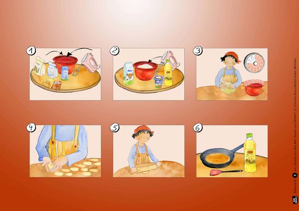 Produktbild: Rezepte aus aller Welt: Backen nach Bildern. Kamishibai Bildkartenset