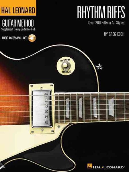 Produktbild: Rhythm Riffs Over 200 Riffs in All Styles - Book/Online Audio