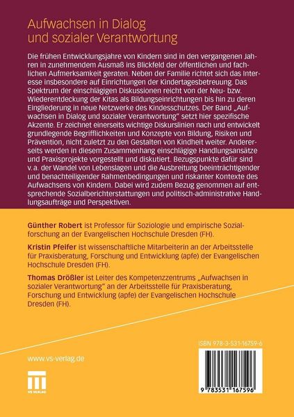 Produktbild: Aufwachsen in Dialog und sozialer Verantwortung