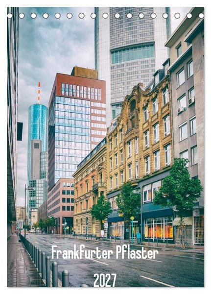 Produktbild: Frankfurter Pflaster (Tischkalender 2027 DIN A5 hoch), CALVENDO Monatskalender