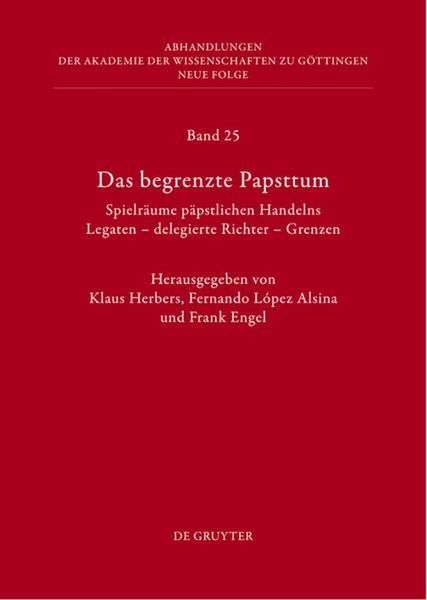 Produktbild: Das begrenzte Papsttum