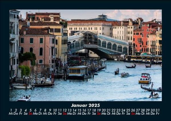 Produktbild: Venedigs Sch&ouml;nheit 2025 Fotokalender DIN A5