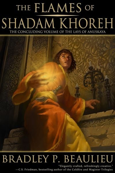 Produktbild: The Flames of Shadam Khoreh (The Lays of Anuskaya, #3)