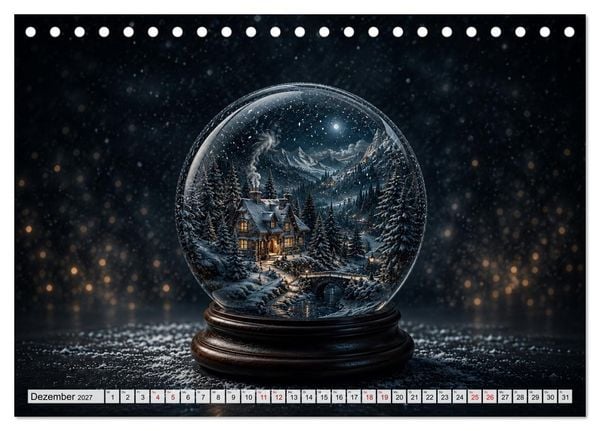 Produktbild: Fantastische Illusionen - Mystischer Kunstkalender (Tischkalender 2027 DIN A5 quer), CALVENDO Monatskalender