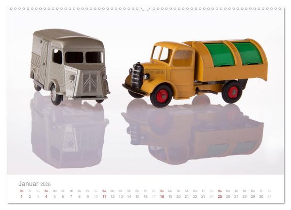 Produktbild: Dinky Toys Spielzeugautos (Wandkalender 2026 DIN A2 quer), CALVENDO Monatskalender