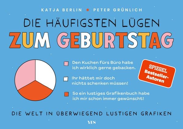 Die häufigsten Lügen zum Geburtstag, Gebundene Ausgabe von Katja Berlin,Peter Grünlich, Yes Publishing, 978-3-96905-372-0