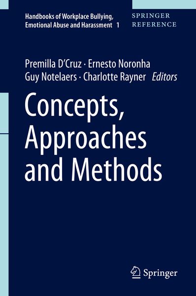 Produktbild: Concepts, Approaches and Methods