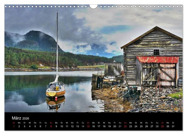 Produktbild: Atemberaubendes Norwegen (Wandkalender 2026 DIN A3 quer), CALVENDO Monatskalender