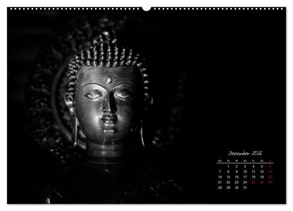 Produktbild: Worte des Buddha 2026 (hochwertiger Premium Wandkalender 2026 DIN A2 quer), Kunstdruck in Hochglanz