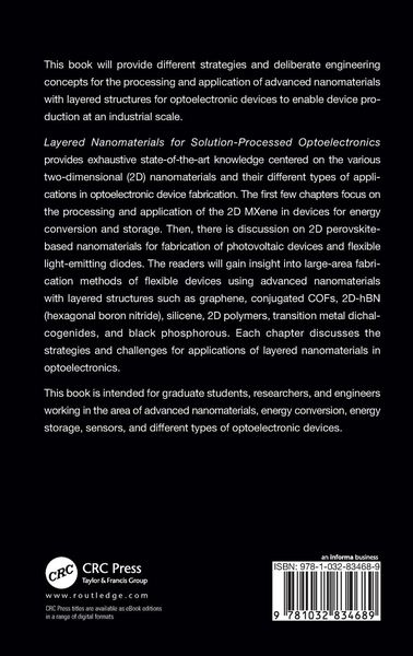 Produktbild: Layered Nanomaterials for Solution-Processed Optoelectronics