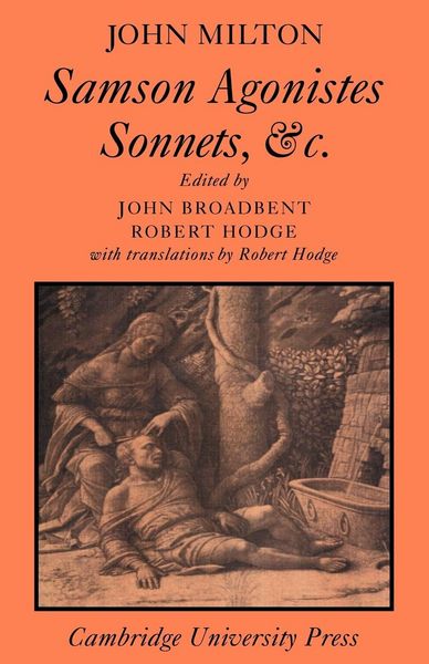 Produktbild: Samson Agonistes, Sonnets, and c.