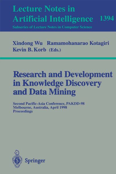 Produktbild: Research and Development in Knowledge Discovery and Data Mining