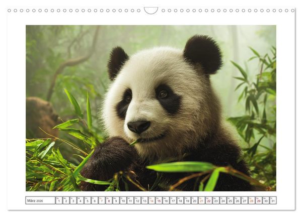 Produktbild: Magie der Wildnis (Wandkalender 2026 DIN A3 quer), CALVENDO Monatskalender