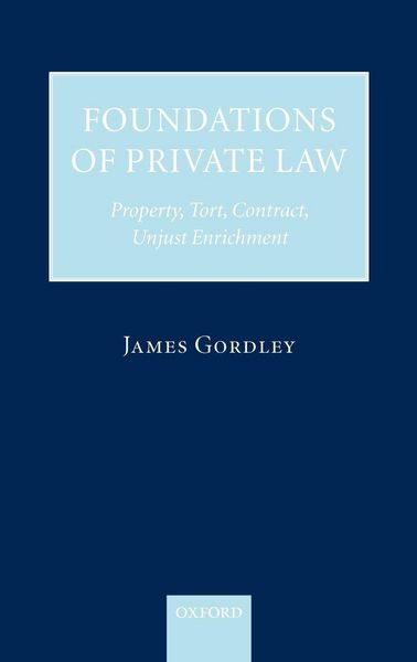Produktbild: Foundations of Private Law