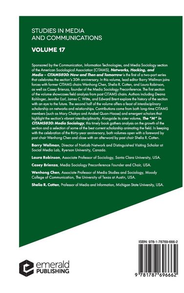 Produktbild: Networks, Hacking and Media - CITAMS@30