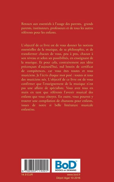 Produktbild: La musique et le d&eacute;veloppement de l'enfant