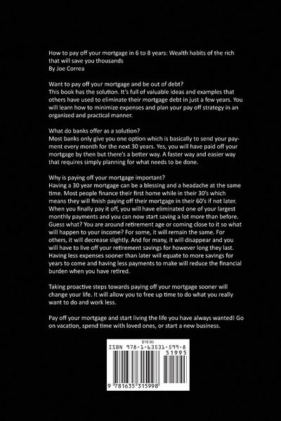Produktbild: How to pay off your mortgage in 6 to 8 years
