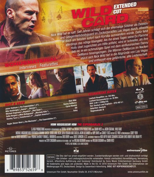 Produktbild: Wild Card - Extended Cut