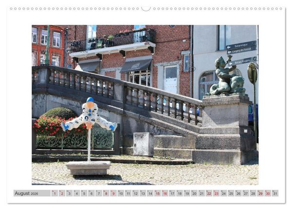 Produktbild: SPA - Die belgische Stadt des Wassers (hochwertiger Premium Wandkalender 2026 DIN A2 quer), Kunstdruck in Hochglanz